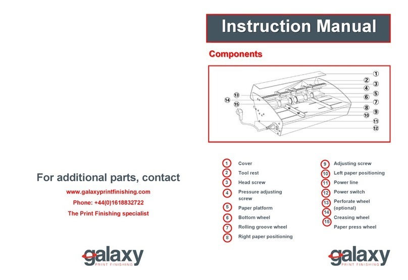 Galaxy PAC 400 instruction manual