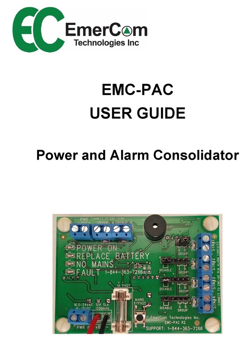 EmerCom Technologies EMC-PAC user guide