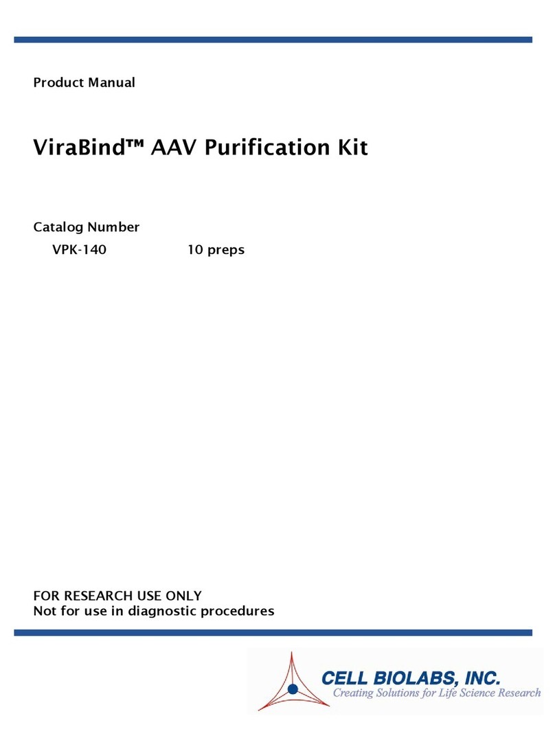 Cell biolabs ViraBind Series product manual