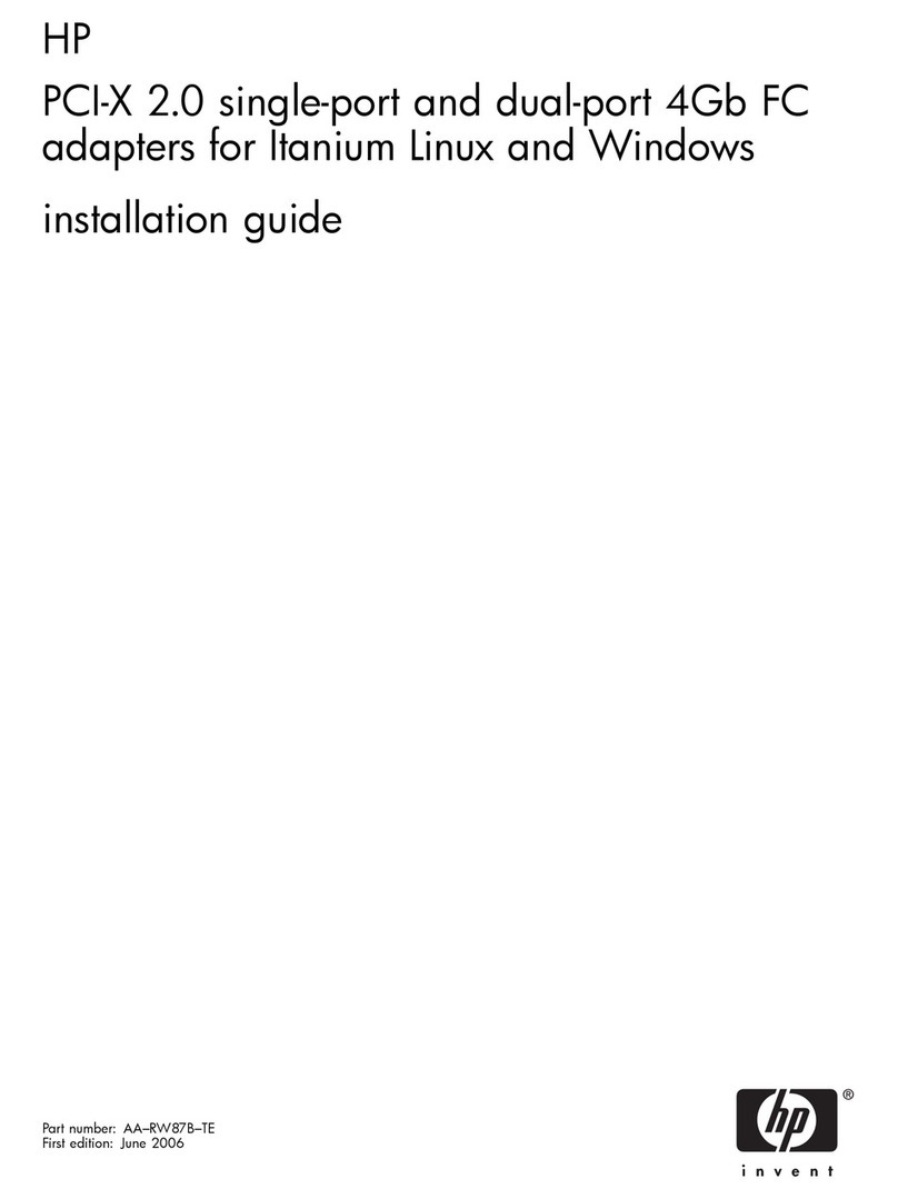 HP AB479A User manual