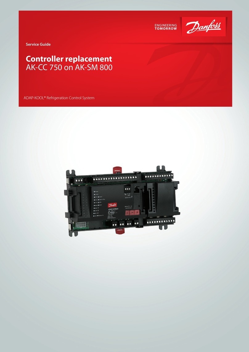 Danfoss ADAP-KOOL AK-CC 750 User manual