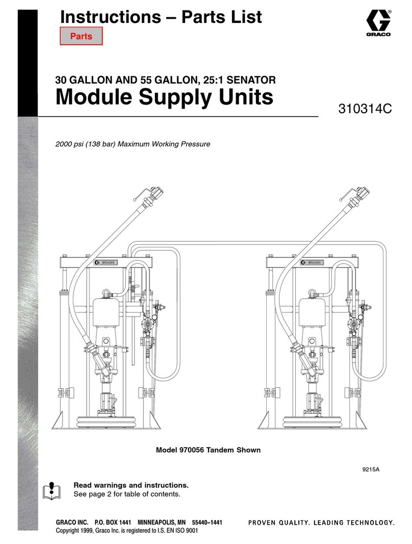 Graco 970056 Instructions-parts list