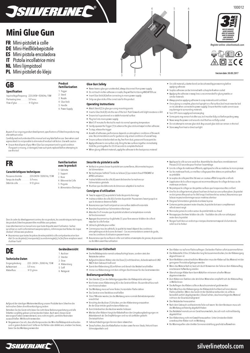 Silverline 100012 User manual
