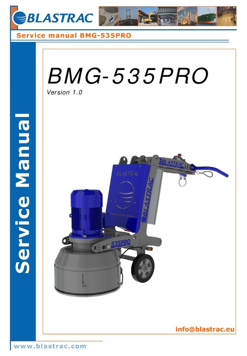 Blastrac BMG-535PRO Service manual