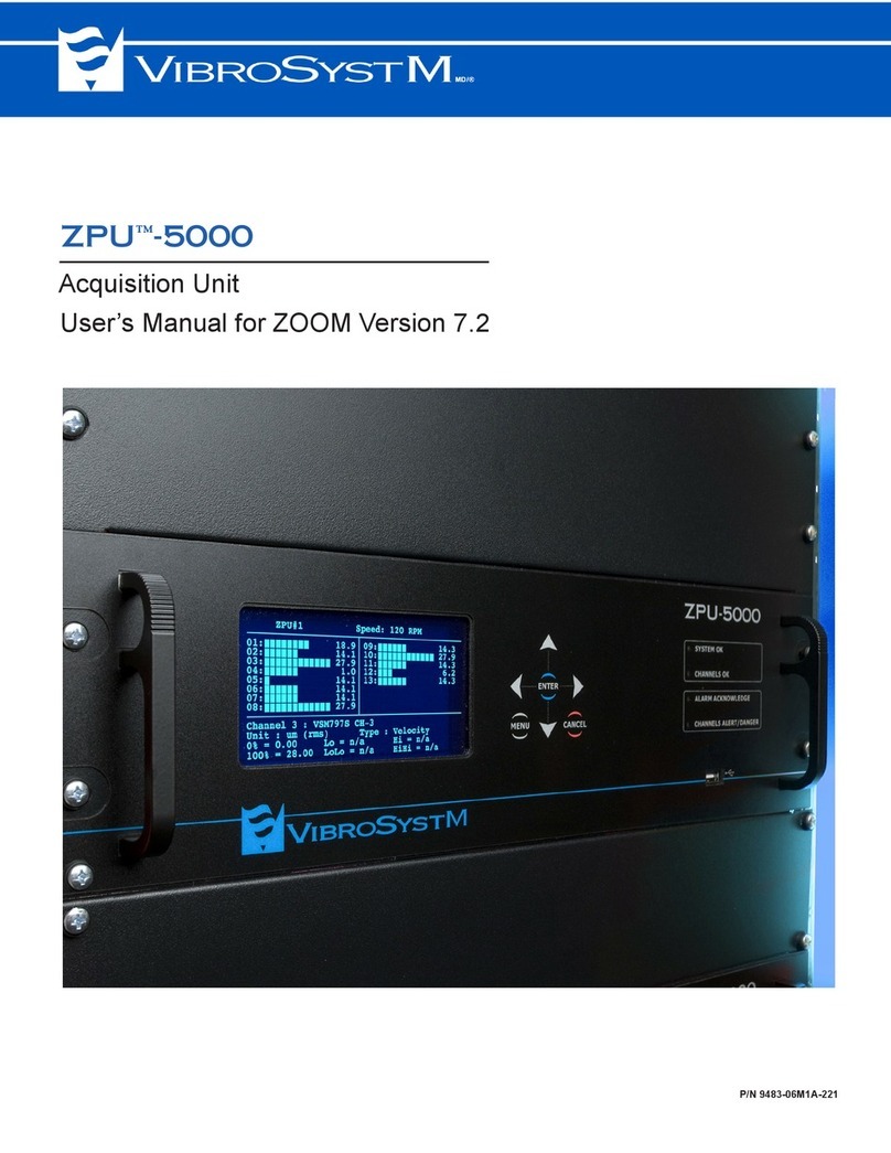 VibroSystM ZPU-5000 User manual