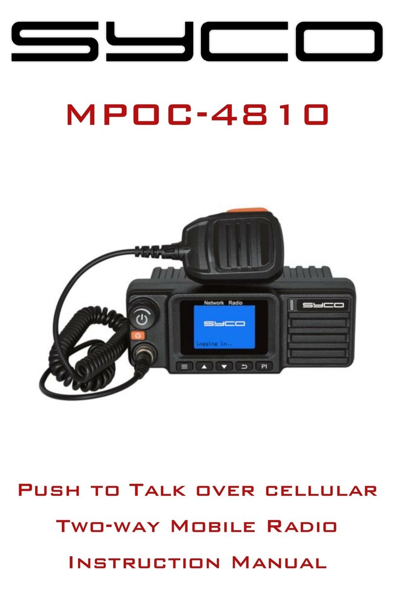 Syco MPOC-4810 User manual