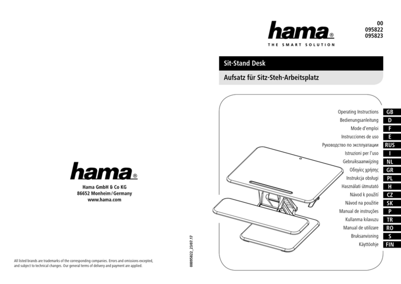 Hama 095822 operating instructions