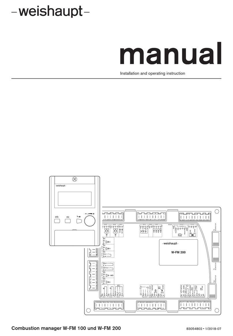Weishaupt W-FM 100 User guide