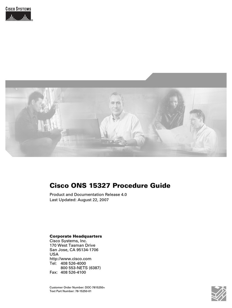 Cisco ONS 15327 Manual