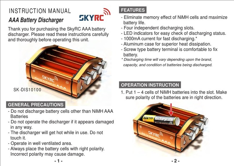 Skyrc SK-DIS10100 instruction manual