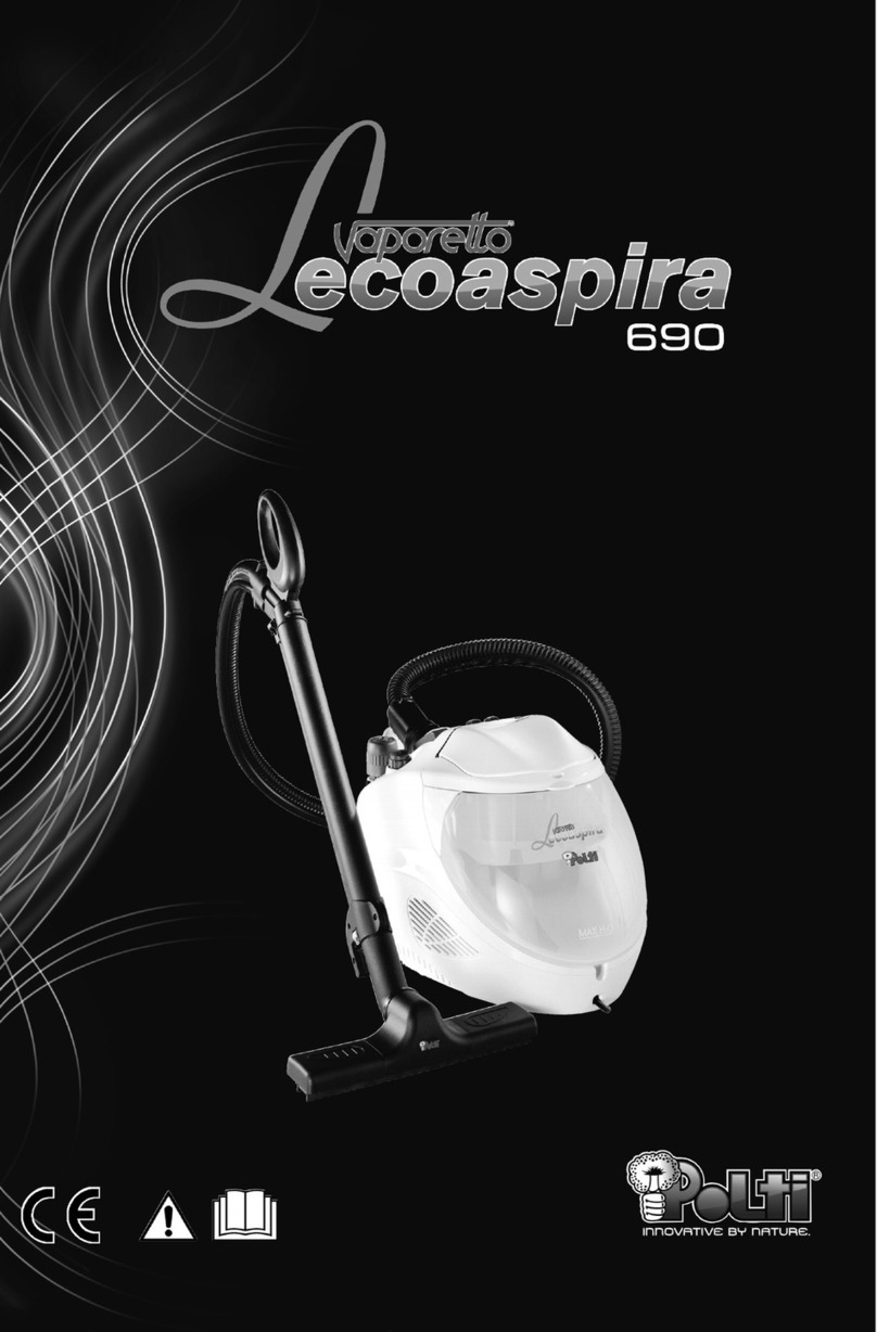 POLTI Vaporetto Lecoaspira 690 manual