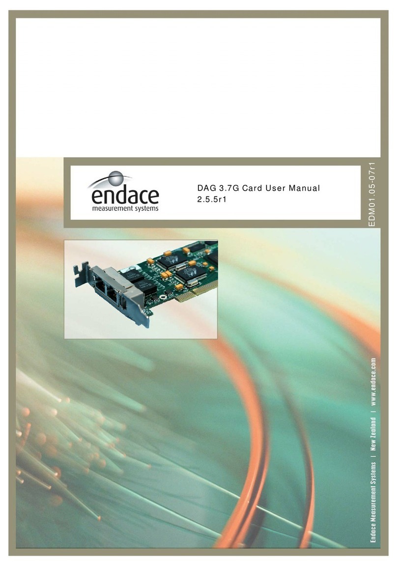 Endace DAG 3.7G Series user manual