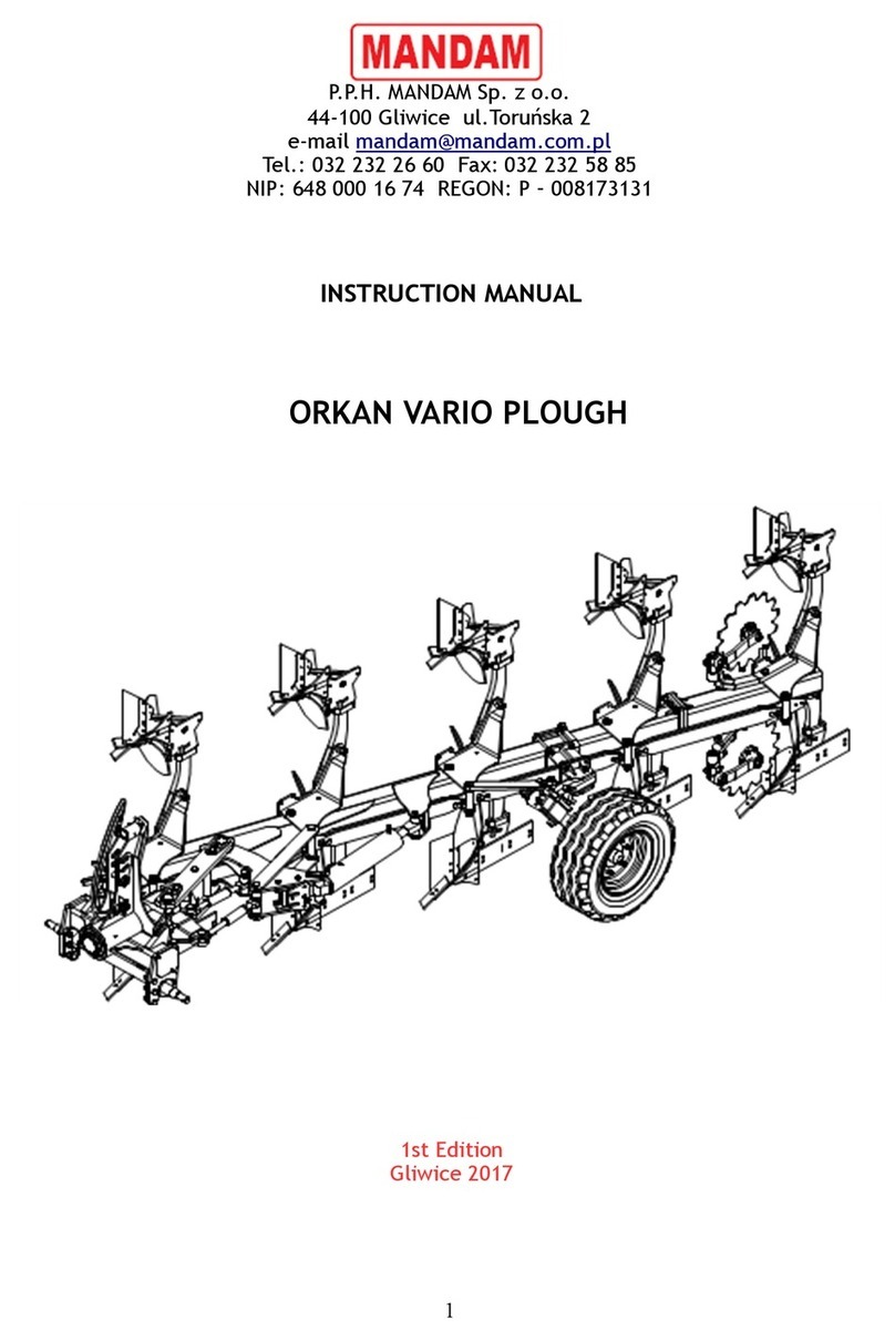 Mandam ORKAN VARIO Series User manual Mandam ORKAN VARIO Series User manual