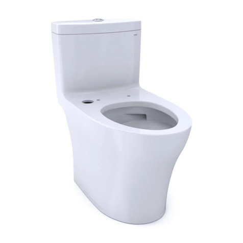 Toto CST646F Installation and owner's manual