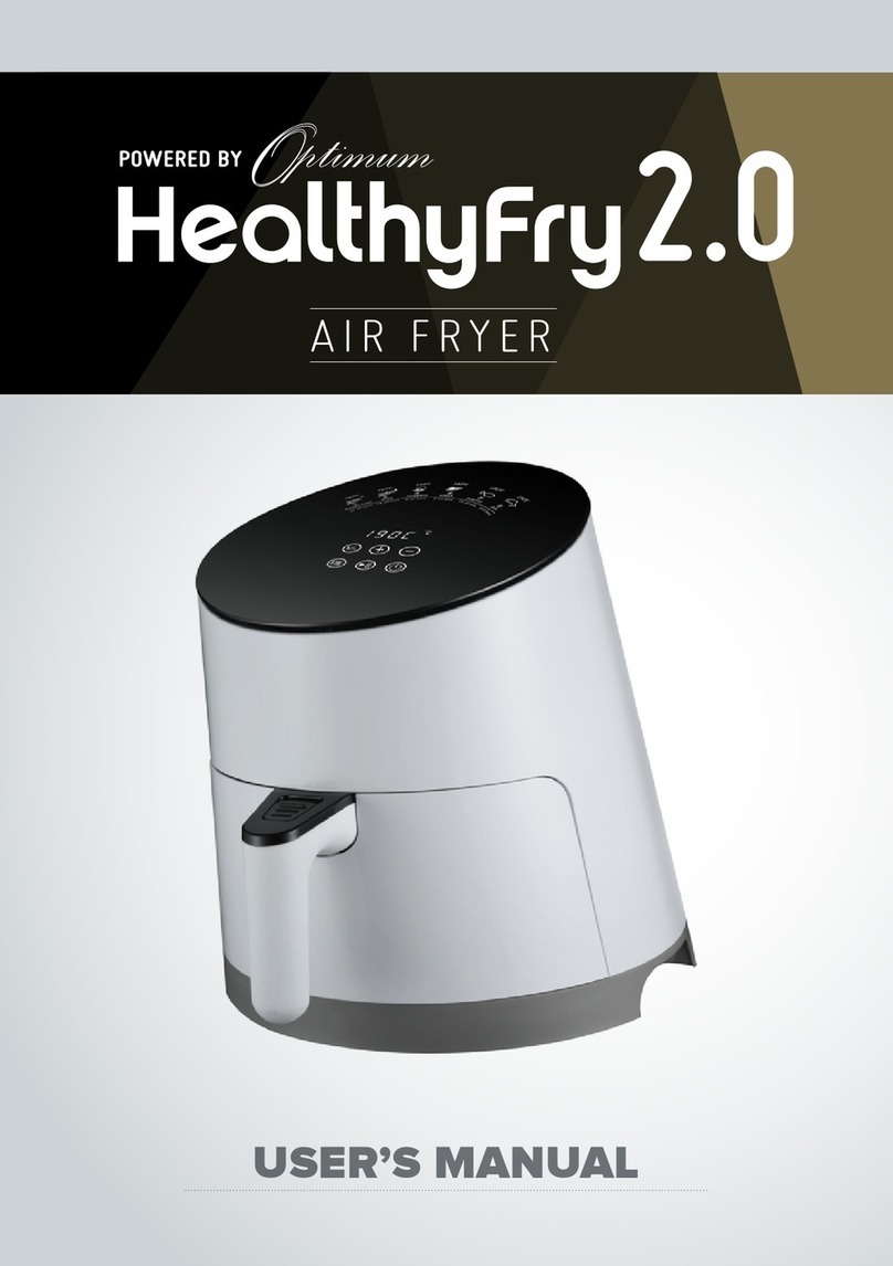 Optimum HealthyFry2.0 user manual