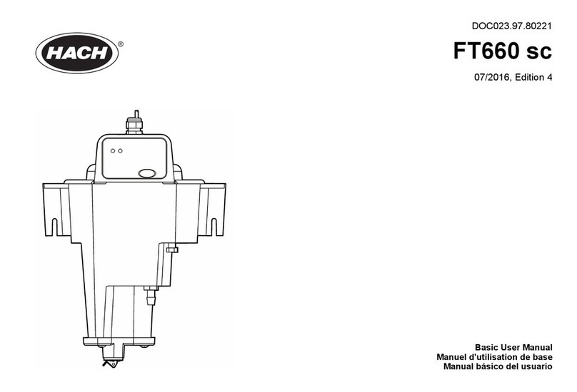 Hach FT660 sc Quick manual