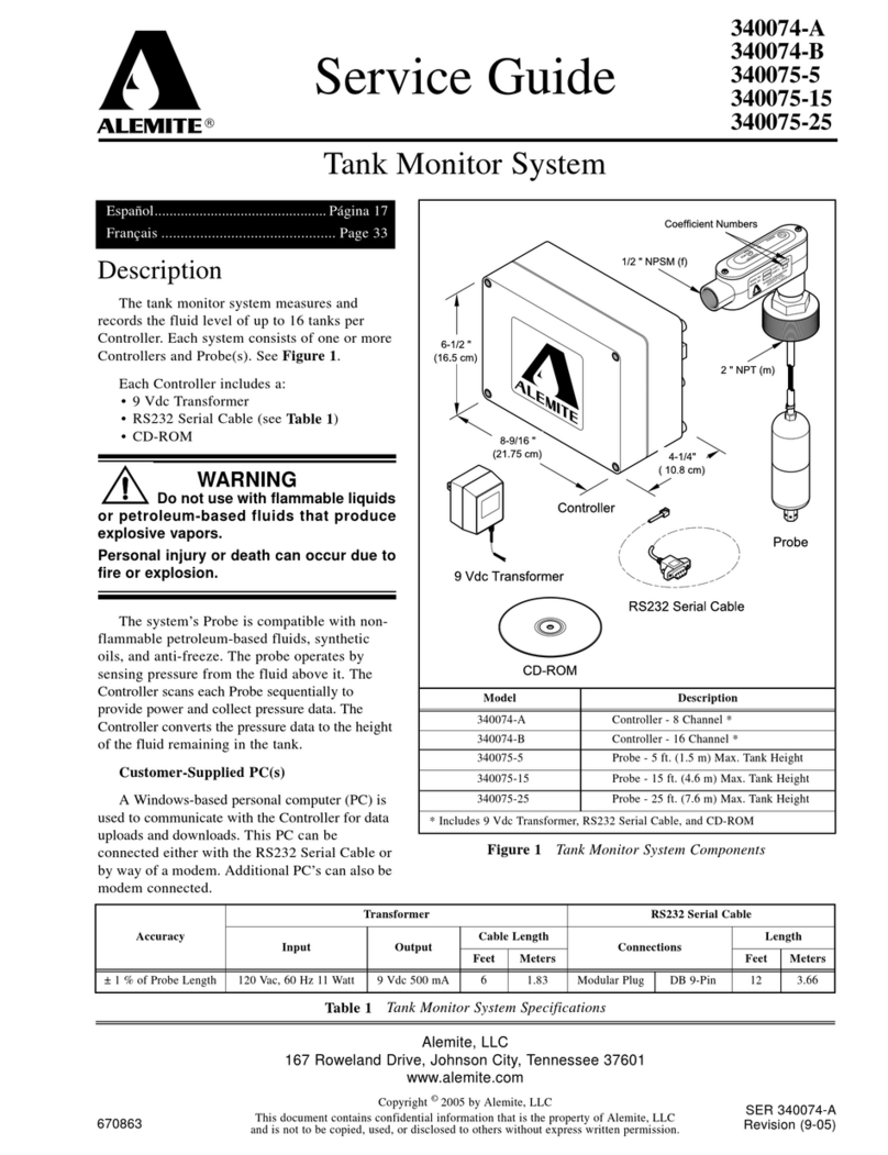 Alemite 340074-A Service guide