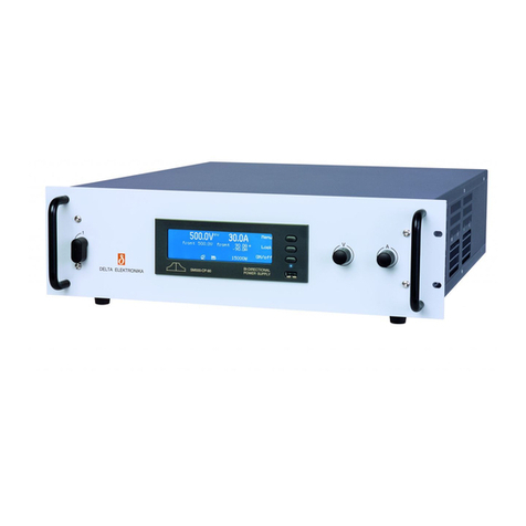 Delta Elektronika SM15K Series quick start
