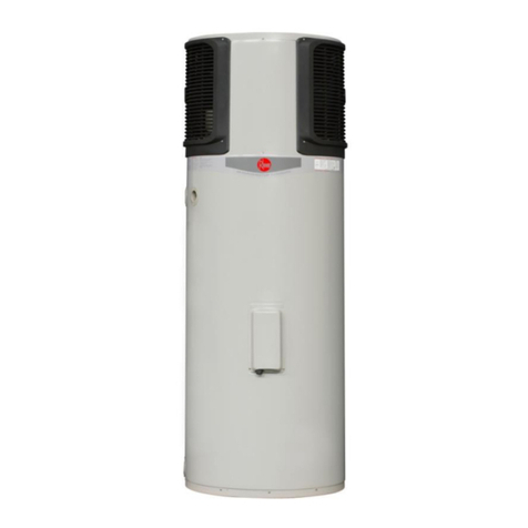 Rheem 3805 Series Owner's guide and installation instructions