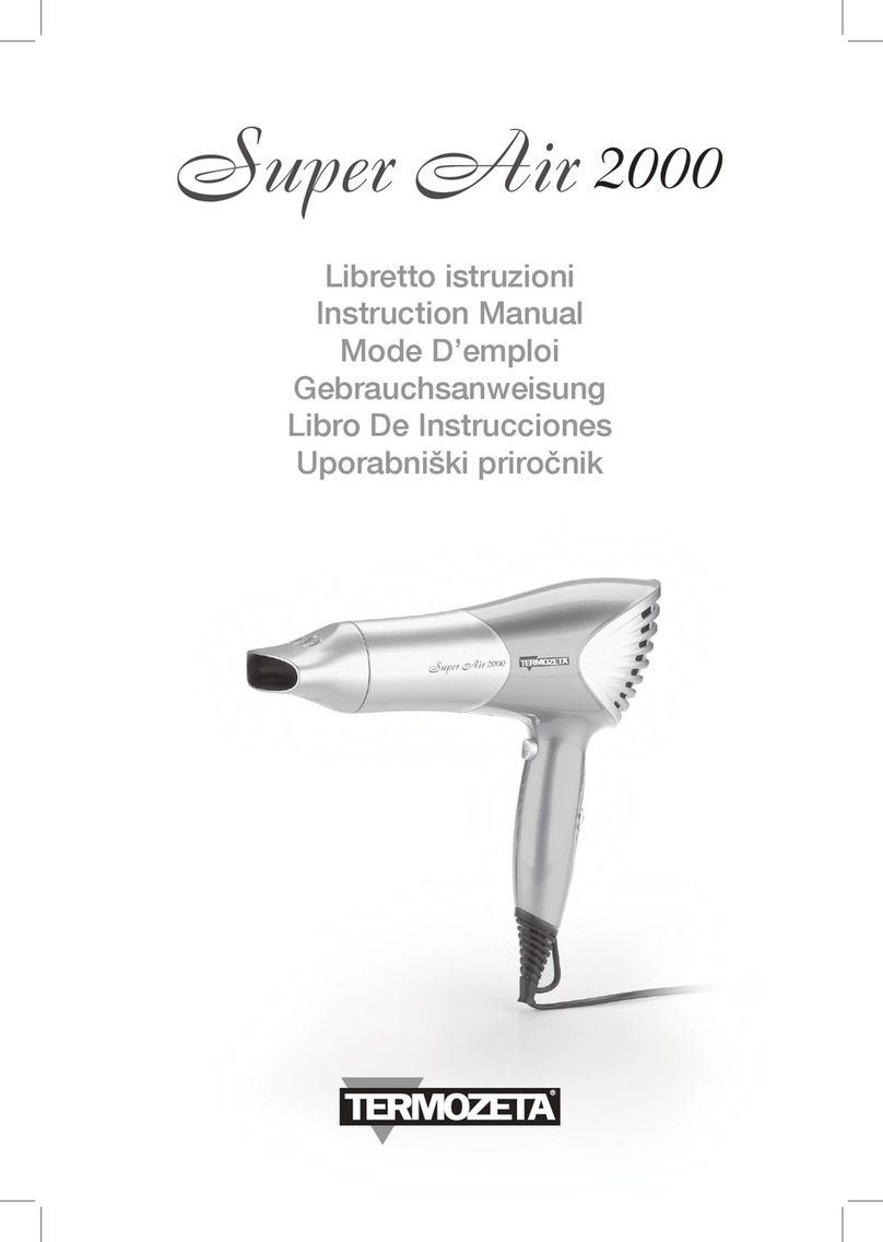 Termozeta Silver Air 2000 instruction manual