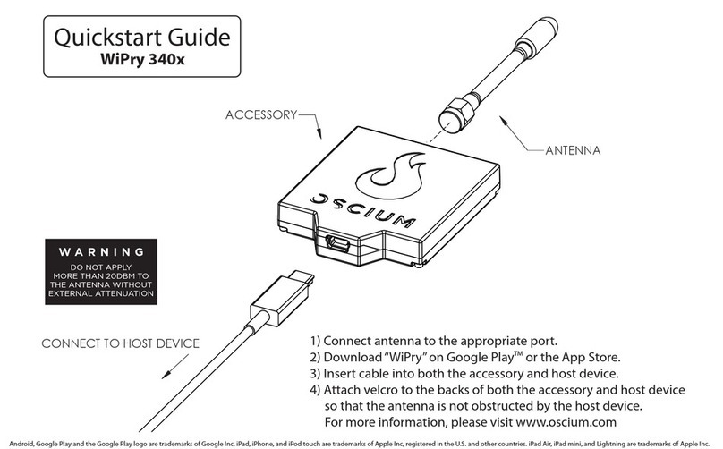 Oscium WiPry 340x quick start guide