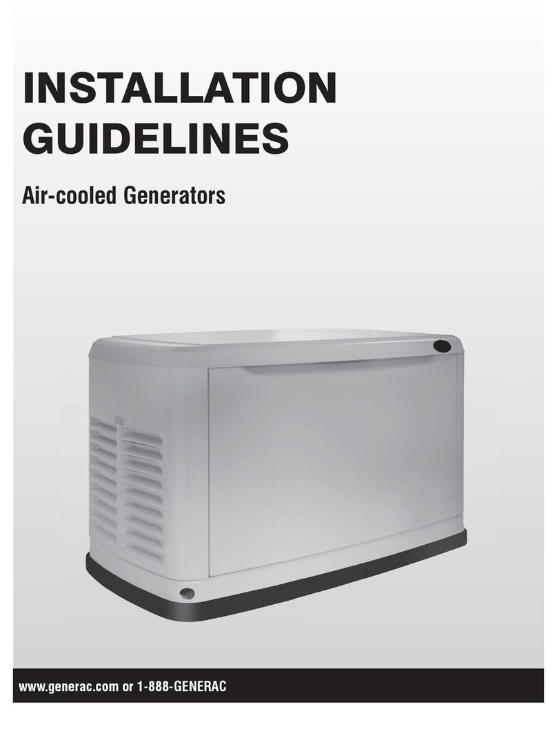 Generac Power Systems GH-410 Installation guidelines