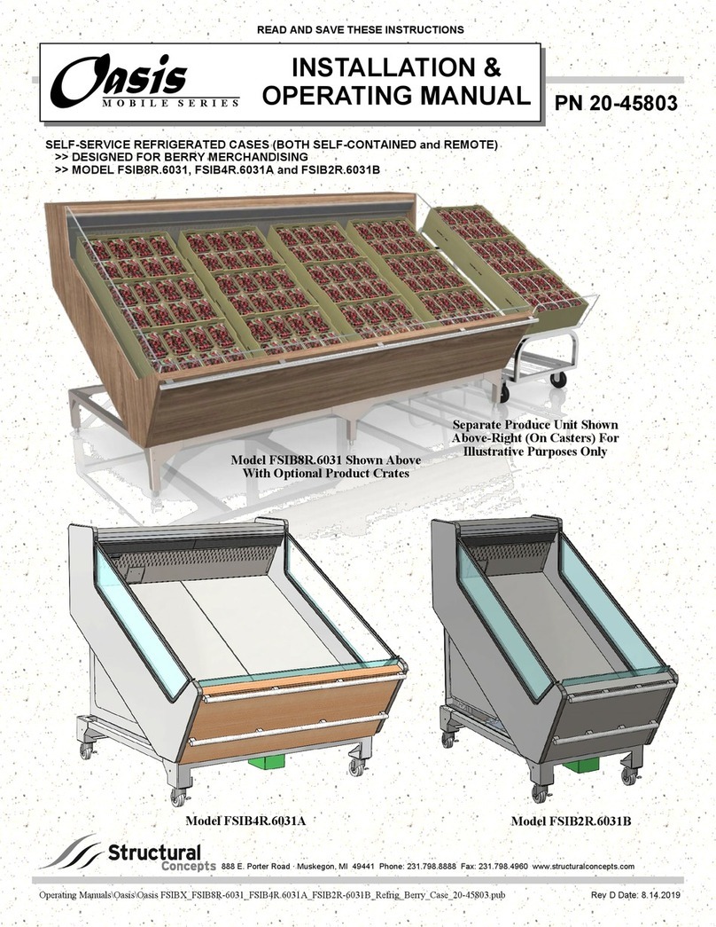 Structural Concepts Oasis Mobile Series Installation instructions Structural Concepts Oasis Mobile Series Installation instructions