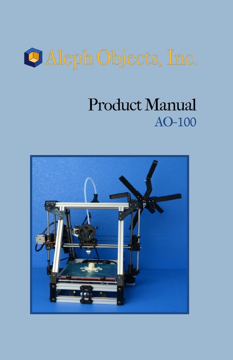 Aleph Objects AO-100 User manual