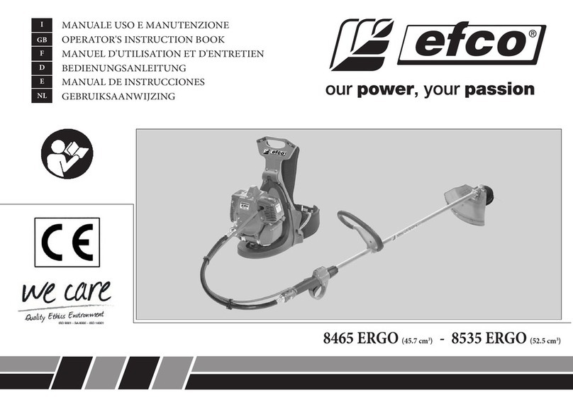 Efco ERGO 8465 Manual Efco ERGO 8465 Manual