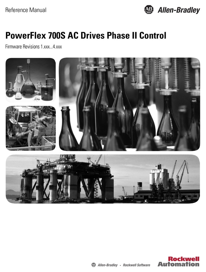 Rockwell Automation PowerFlex 700S User manual Rockwell Automation PowerFlex 700S User manual