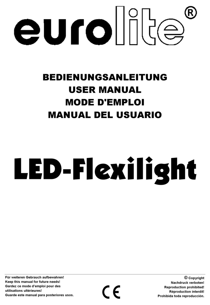 EuroLite LED-Flexilight user manual