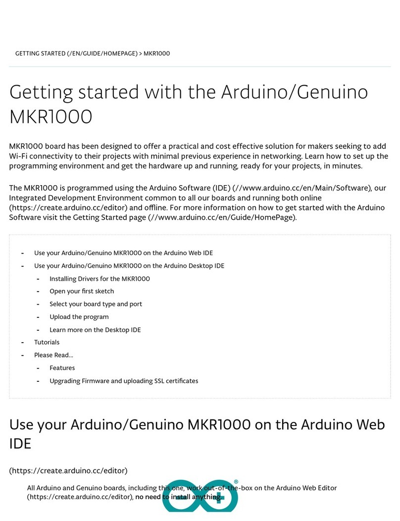 Arduino MKR1000 Getting started