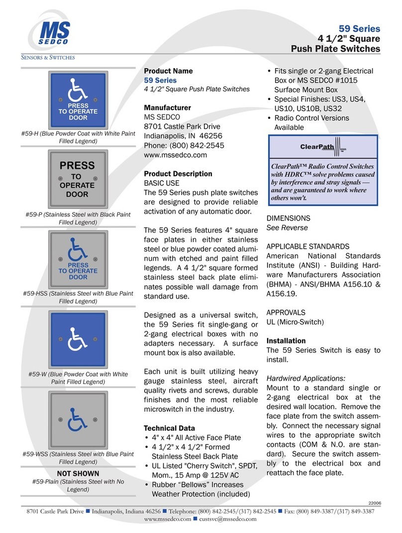 MS Sedco 59-W Technical data