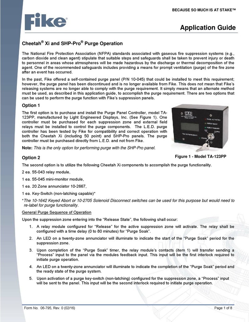 Fike Cheetah Xi Application guide