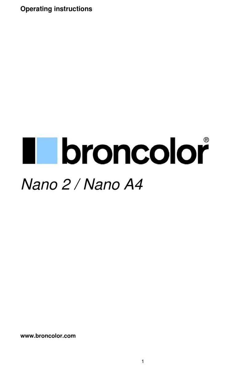Broncolor Nano a4 User manual