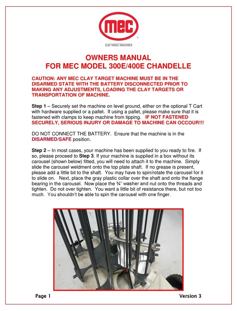 Mec 300E owner's manual