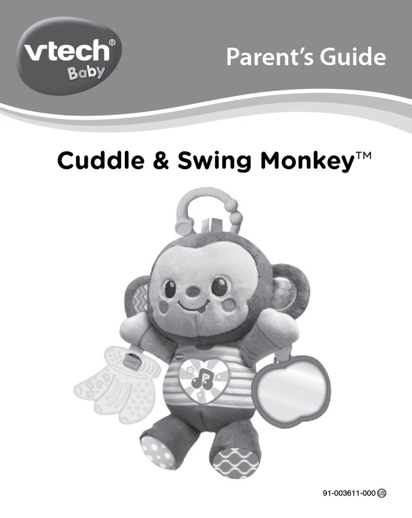 VTech Baby Cuddle & Swing Monkey 5134 Assembly Instructions VTech Baby Cuddle & Swing Monkey 5134 Assembly Instructions