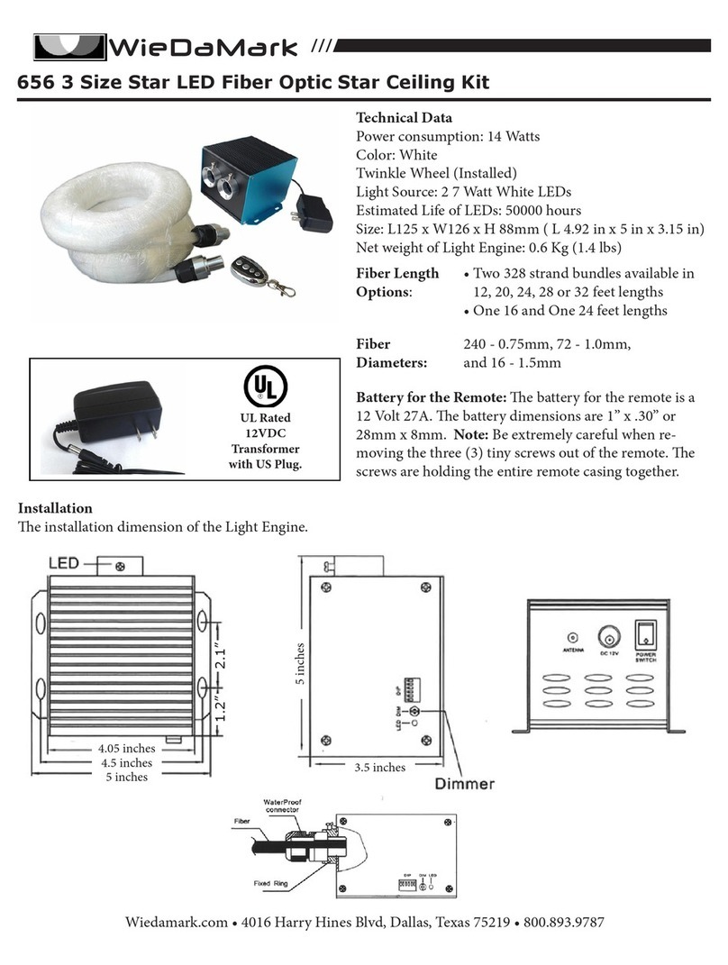 Wiedamark 656 User manual
