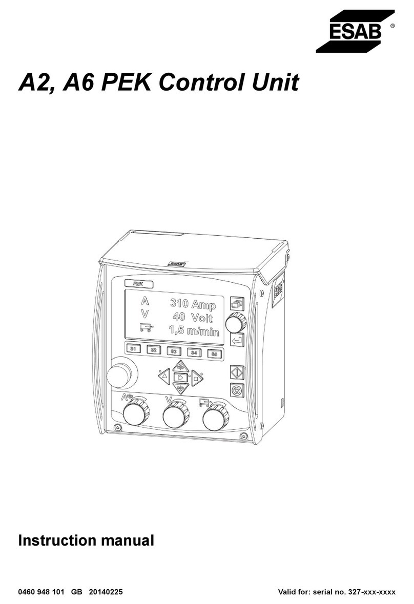 ESAB A2 PEK instruction manual
