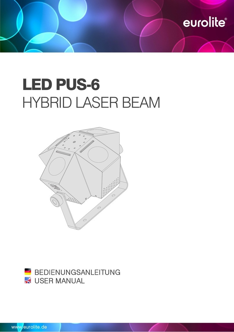 EuroLite LED PUS-6 User manual