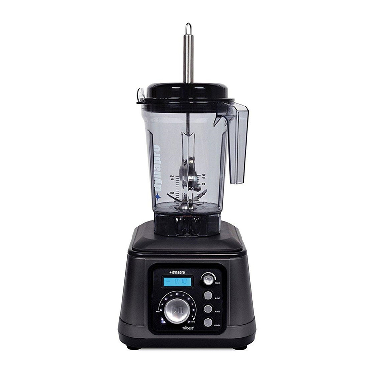 Tribest Dynapro DPS-1050 Operation manual