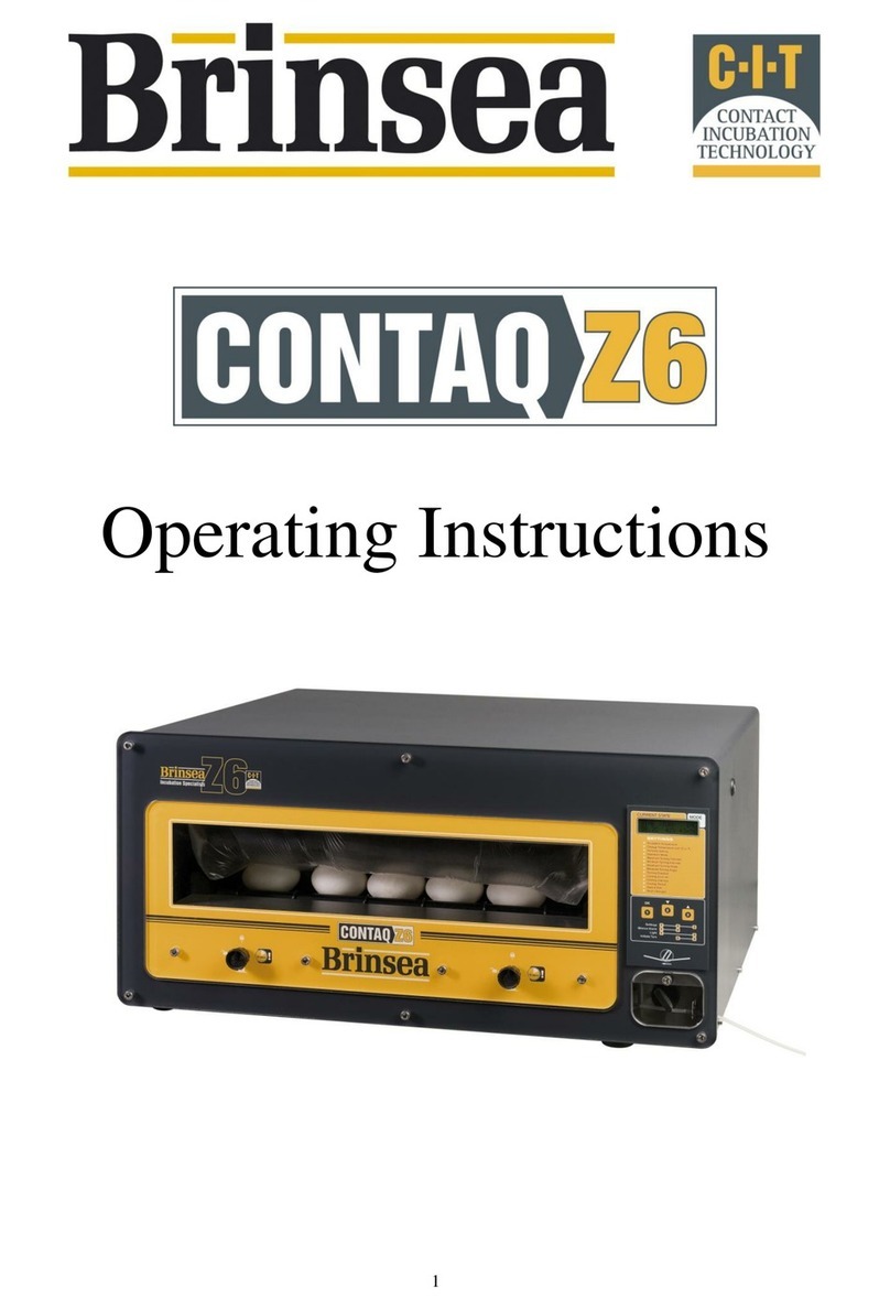 Brinsea CONTAQ Z6 operating instructions