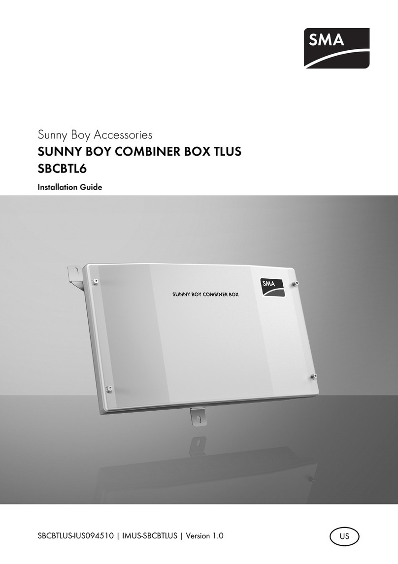 SMA SBCBTL6 User manual SMA SBCBTL6 User manual