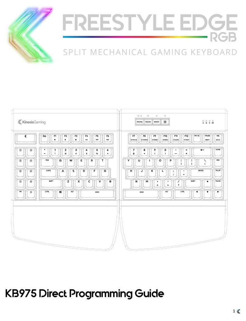 Kinesis Gaming KB975 Series Programming guide
