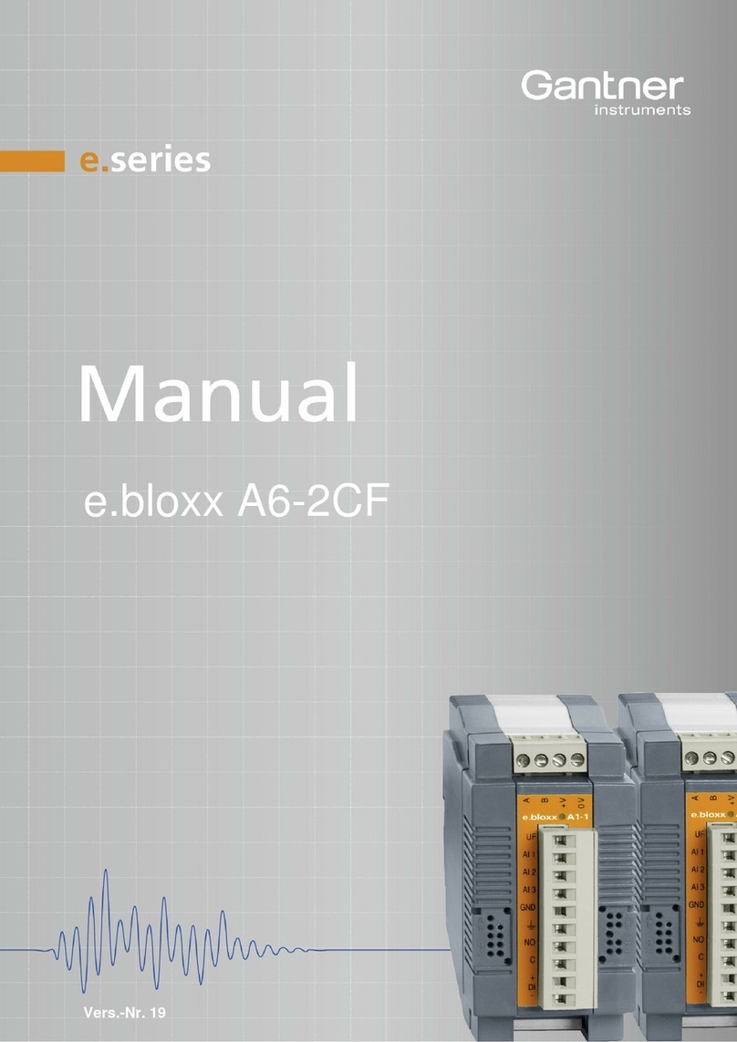 Gantner E Series manual