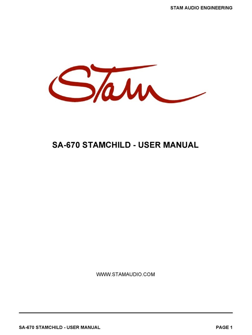 Stam Audio StamChild SA-670 user manual