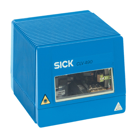 SICK CLV 490 Series User manual