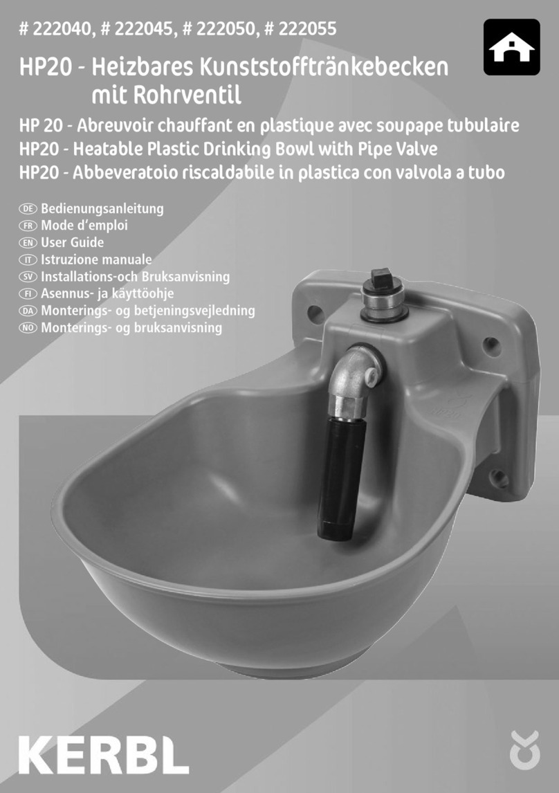 Kerbl HP20 Series User manual