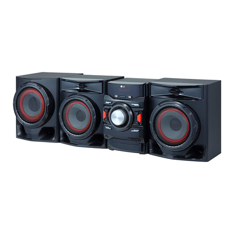 LG CM4590 User manual