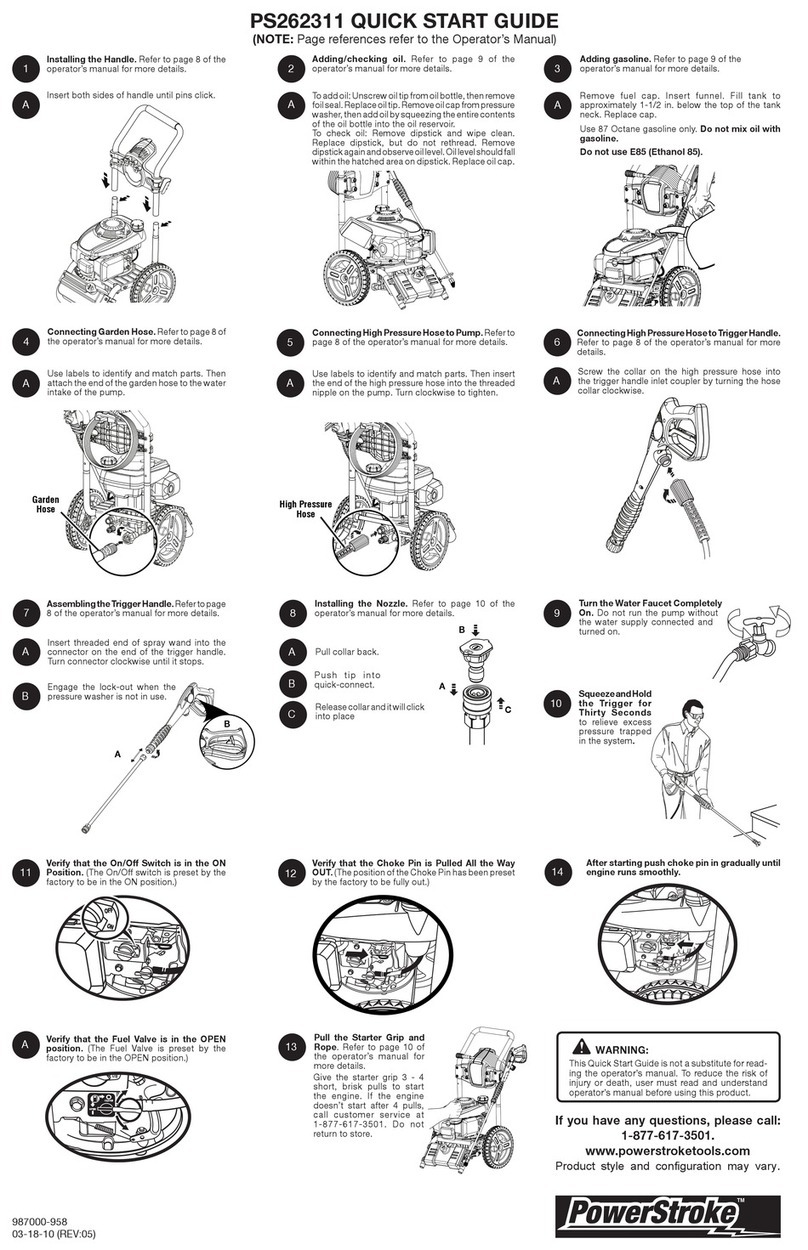 Power Stroke PS262311 quick start guide
